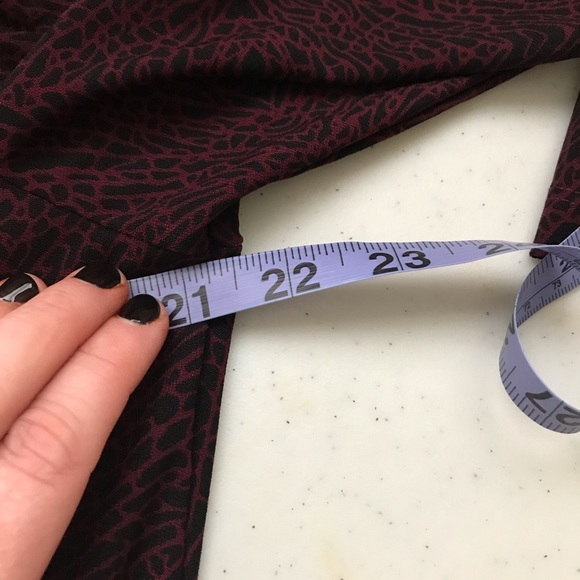 GEORGE Wrap Dress Deep V Neck & crackle pattern - Picture 10 of 11